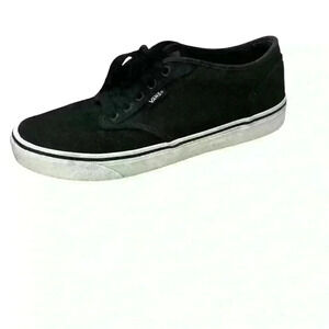 Vans Atwood Black with White Soles Sneakers Shoe. Men’s size 9.
